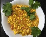 A picture of step 5 of Paneer bhurji.