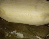 A picture of step 6 of Banana leaf idli /moode /kadabu.