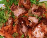 A picture of step 1 of Chicken salad.