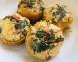 A picture of step 5 of Stovetop Egg Muffins.