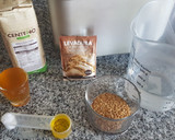 Foto del paso 1 de la receta: Pan de centeno con semillas de lino (en panificadora)