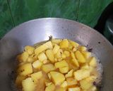 আলু পাঁপড় পোস্ত (Aloo Papad posto recipe in Bengali) রেসিপির ধাপ 2 ছবি
