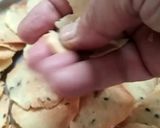 A picture of step 6 of Crispy Baked Sweet Potato Crackers.