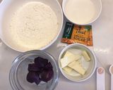 Hình bước làm 1 của món Bánh mì khoai lang tím(Purple Sweet Potato Bread)