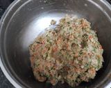 A picture of step 2 of Dry Veg Manchurian.