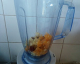 Foto del paso 1 de la receta: Licuado de manzana, banana y naranja