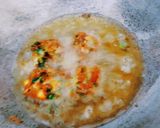 A picture of step 3 of Spinach corn fritters.