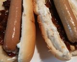 A picture of step 2 of Hotdog with Onion Bacon Jam.