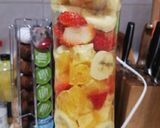 Smoothie Banános, epres, narancsos, zöldteás☺️🍊🍓🍌! recept fázis 3 fotója