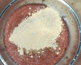 A picture of step 1 of Nutritients packed Cucumber and Tomato chilla with paneer filling.