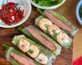 A picture of step 10 of Vietnamese Spring Rolls (Shrimp & Grilled Pork).