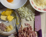 Foto langkah ke 2 dari resep Fettuccine Carbonara.