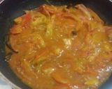 A picture of step 2 of Badi ki sabzi.