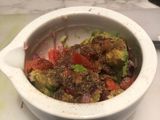 Guacamole con crudites