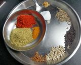 A picture of step 1 of Mirch ka Salan (Spicy Green Pepper Curry).