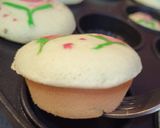 Foto langkah ke 8 dari resep Jelita Mini Cake/ Bolu Pandan Mini.