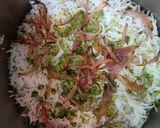 A picture of step 3 of Veg Biryani.