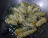 A picture of step 3 of Chilli babycorn.