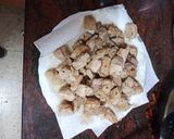 Foto del paso 2 de la receta: Cochino frito con papas y champiñones