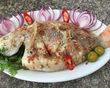 Hình bước làm 5 của món CÁ DIÊU HỒNG HẤP MUỐI ỚT