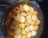 Foto del paso 5 de la receta: Jamón ahumado al vino y papas