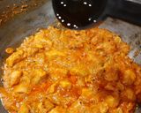 A picture of step 7 of Jhinge Chicken Posto (Chicken with Ridge gourd and poppy seeds).