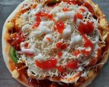 Foto langkah ke 3 dari resep 3. Pizza tipis rumahan.
