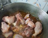A picture of step 10 of Kashmiri kadam Saag Chicken.