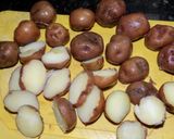 Foto del paso 3 de la receta: Raya, papines y verduras a la chapa