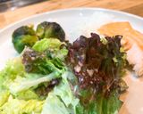 A picture of step 4 of Caesar salad dressing.