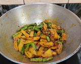 A picture of step 5 of FRENCH BEANS ALOO DRY CURRY (UP Style)...