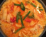Foto langkah ke 4 dari resep Gulai rebung udang.