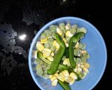 A picture of step 2 of Pav bhaji.
