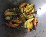 গাঠি কচু (gathi kochu bhaja recipe in Bengali) রেসিপি ধাপ - 4 ছবি