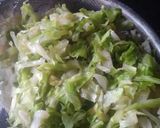A picture of step 1 of Cabbage sabji with Rohu fish #Cookpad.