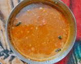 A picture of step 3 of Chole bhature.