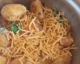 A picture of step 4 of Aloo chaat.