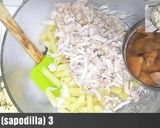 A picture of step 2 of Fruite mayonnaise Russian salad.