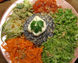 Foto del paso 3 de la receta: Ensalada de lentejas caviar con mayonesa de lima