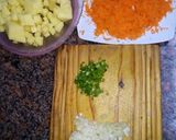 Foto del paso 2 de la receta: Guiso de arroz con albóndigitas de pollo 🐤