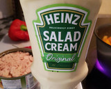 A picture of step 4 of Kicking creamy pasta mix.
