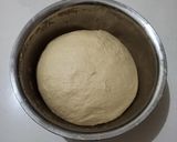 Foto langkah ke 2 dari resep Resep Roti Bun Burger metode Autolisis cocok diolah jadi Burger atau Korean Garlick cheese Bread.