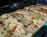 Foto del paso 8 de la receta: BERENJENAS Y Calabacín con Salmorejo y Queso Mozzarella