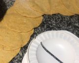 Foto del paso 1 de la receta: Empanadas Veganas de masa de cúrcuma y pimentón rellenas de proteína de soja