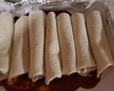 A picture of step 6 of Lauren's Chicken Sour Cream Enchiladas.