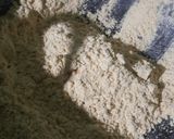 A picture of step 3 of Mysore Pak.
