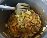 Acharya potato capsicum recipe step 2 photo