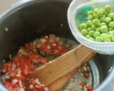 A picture of step 3 of Whole Jowar Upma in Pressure cooker.