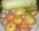 लौकी आलू की सब्जी (Lauki aloo ki sabzi recipe in hindi) रेसिपी चरण 1 फोटो