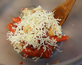 Foto del paso 1 de la receta: Polenta con delicias de longaniza roja y jamón